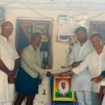 దశ దిన కర్మ కార్యక్రమంలో పాల్గొని రత్నయ్య చిత్ర పటానికి పూలమాల వేసి నివాళులు అర్పించిన – రాణా ప్రతాప్ రెడ్డి
