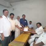 డ్యాగల శ్రీనివాస్ ముదిరాజ్ ను పరామర్శించిన బి ఆర్ పి పార్టీ రాష్ట్ర అధ్యక్షులు బుర్రి సాగర్