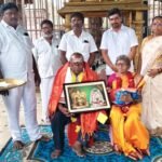 అర్చకుడి గృహప్రవేశంలో పాల్గొన్న మాజీ ఎమ్మెల్యే శిల్పా రవి