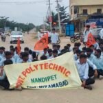 తెలంగాణ పాలిటెక్నిక్ విద్యార్థుల ఆందోళనకు ఇండియన్ నేషనల్ యువజన పార్టీ సంపూర్ణ మద్దతు*