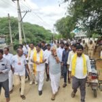 అక్రమ కేసులో కోర్టుకు హాజరైన తెలుగు యువత నేత నల్లమల రంజిత్