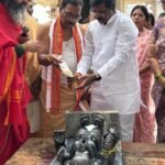 అచ్చంపేటలో ఘనంగా పోతురాజు విగ్రహం పునఃప్రతిష్ఠ