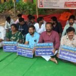 4వ వార్డ్ లో వర్షానికి జలమైన రోడ్ ను శుభ్రం చేసిన 4 వవార్డ్ మెంబెర్ ఉమ సంపత్