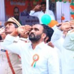 ప్రభుత్వ భూమిలో పంద్రాగస్టు వేడుకలా?