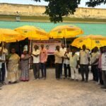 పార్టీ కేంద్ర కార్యాలయం వద్ద జనవాణి..