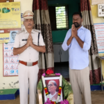 ధ్వంసమైన జామాయిల్ తోటను పరిశీలించిన ఎస్సై జిలాని