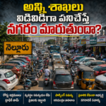 చిన్న వర్షానికే రోడ్లపై నీరు ఎందుకు?