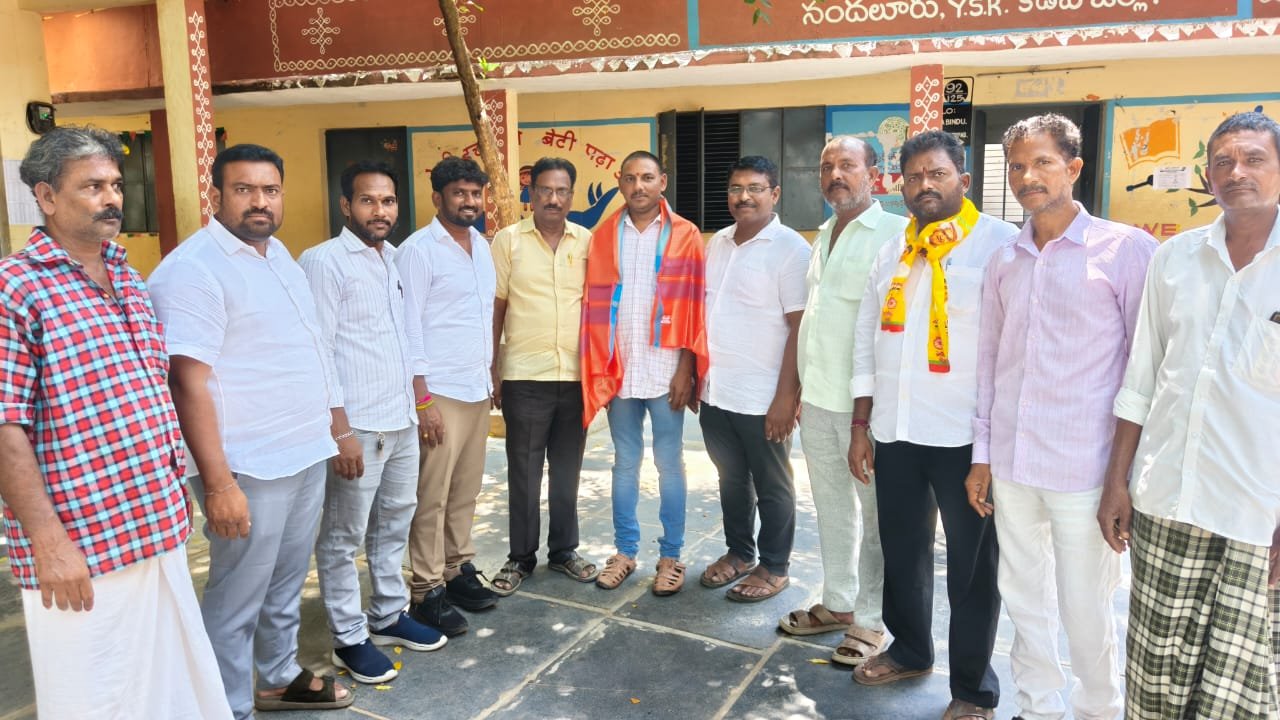 పల్లె ప్రగతి కోటమీ ప్రభుత్వం ఎమ్మెల్యే తంగరాల సౌమ్య