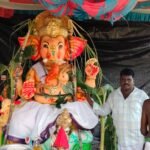 క్వింటాల్ సీడ్ బాల్స్‌తో 40 అడుగుల పర్యావరణ గణపతి!