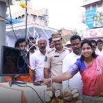 చిరు వ్యాపారులతో మమేకమైన కావలి ఎమ్మెల్యే ఎమ్మెల్యే కావ్య కృష్ణారెడ్డి