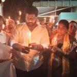 దశదిన కార్యక్రమంలో పాల్గొన్న మహాముత్తారం మండల కాంగ్రెస్ పార్టీ నాయకులు