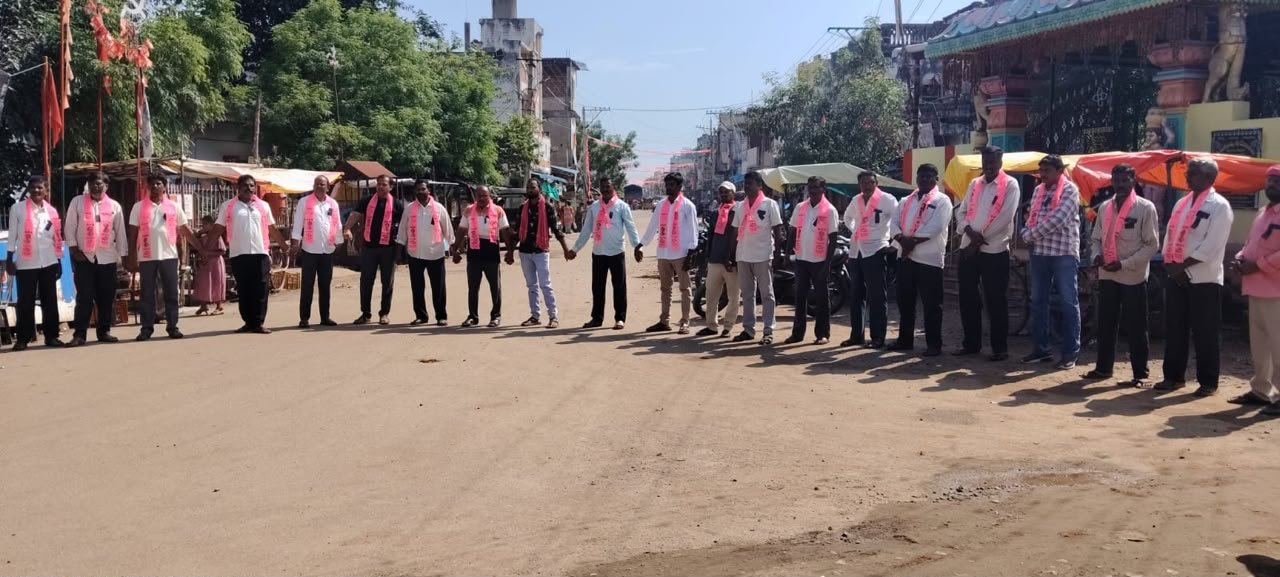కాంగ్రెస్ రాక్షస పాలనపై మండిపడ్డ BRSపార్టీ