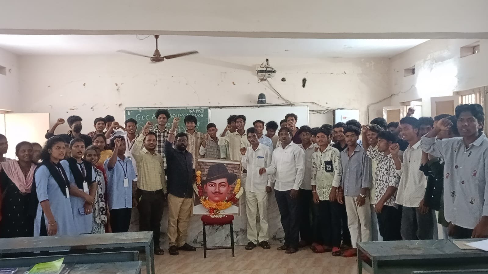 నందిగామలో జనసేన ఆధ్వర్యంలో భగత్ సింగ్‌కు ఘన నివాళి