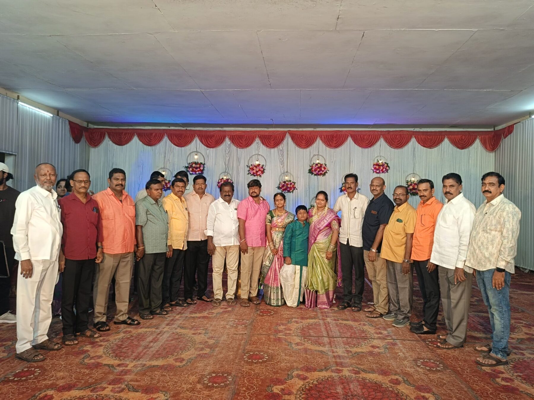 శారీ,దోతీ ఫంక్షన్ కు హాజరైన మోకుదెబ్బ రమేష్ గౌడ్