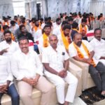 నెల్లూరు జిల్లా తెలుగుదేశం పార్టీ కార్యాలయంలో జిల్లా ప్రధాన కార్యదర్శి శ్రీ చేజర్ల వెంకటేశ్వర రెడ్డి కలిసిన గంజాం రాఘవేంద్ర