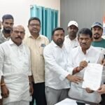 Today Former M L A. Mr G Vithal Reddy Meeting Bhainsa Division Sub Collector
