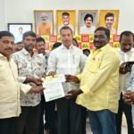 బెల్లంపల్లి పోచమ్మ చెరువు వద్ద నిమజ్జనం ఏర్పాట్ల పరిశీలన