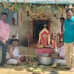 ఇందిరమ్మ ఇల్లును ప్రారంభించిన మండల అధ్యక్షుడు రంగు అనిల్ గౌడ్ అనిల్ గౌడ్