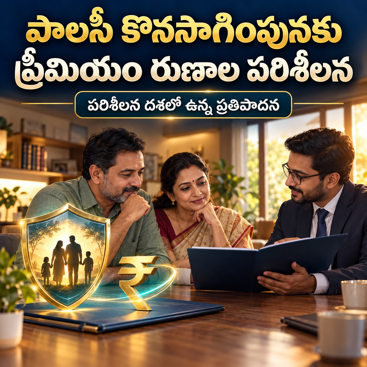 పాలసీ కొనసాగింపునకు ప్రీమియం రుణాల పరిశీలన