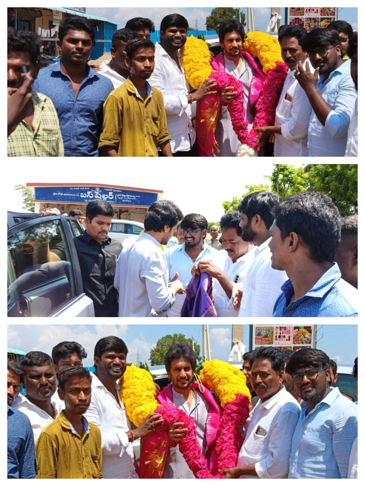 నూతన జిల్లా అధ్యక్షుడు అభినయ్‌రెడ్డికి ఘన స్వాగతం,