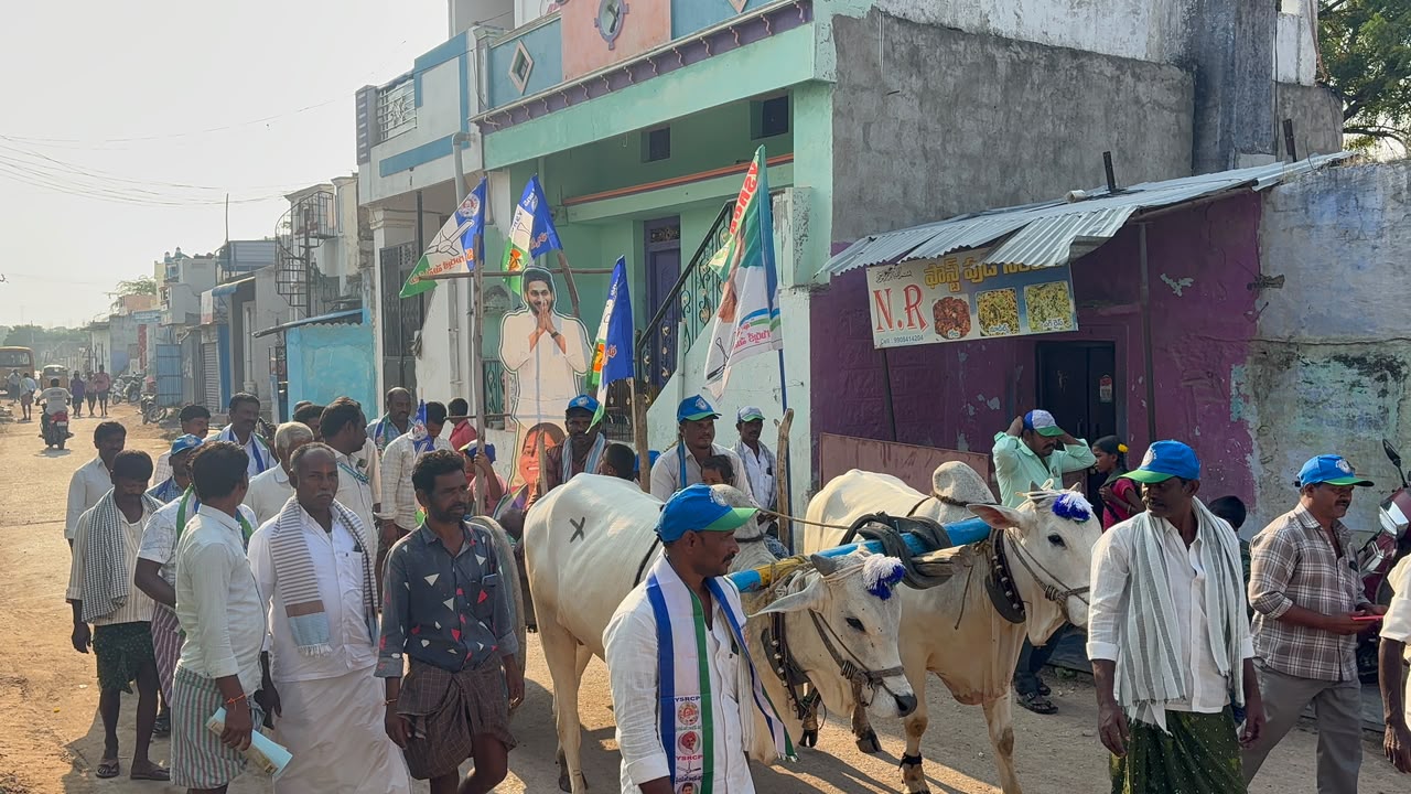 ఎంపిటిసి. అభ్యర్థి పి. రామాంజనేయులు జోరుగా ప్రచారం