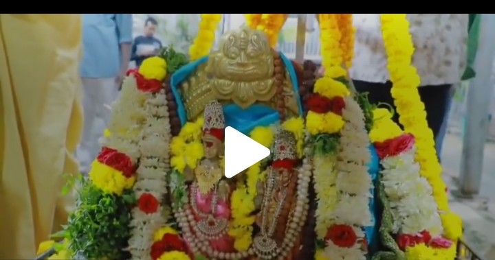 పల్లకి సేవపై హరిహరుల ఉత్సవ మూర్తులు