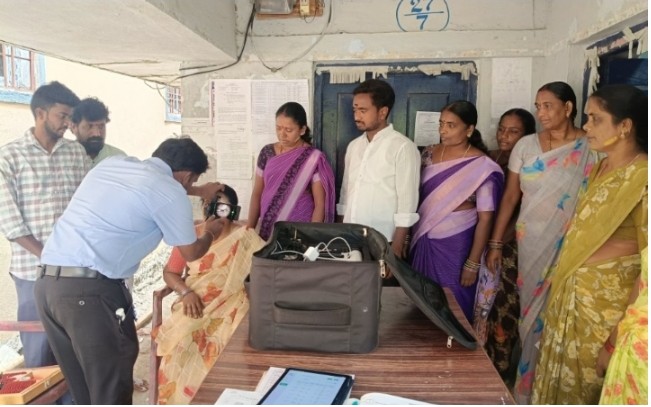 ఉచిత కంటి వైద్య శిబిరం LV ప్రసాద్