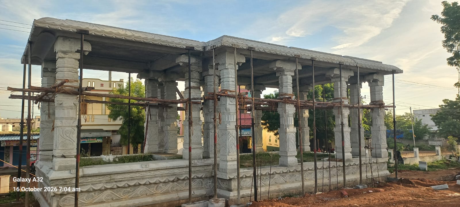పామూరులో ఆధ్యాత్మిక కేంద్రంగా వాల్మీకి మహర్షి ఆలయ నిర్మాణం