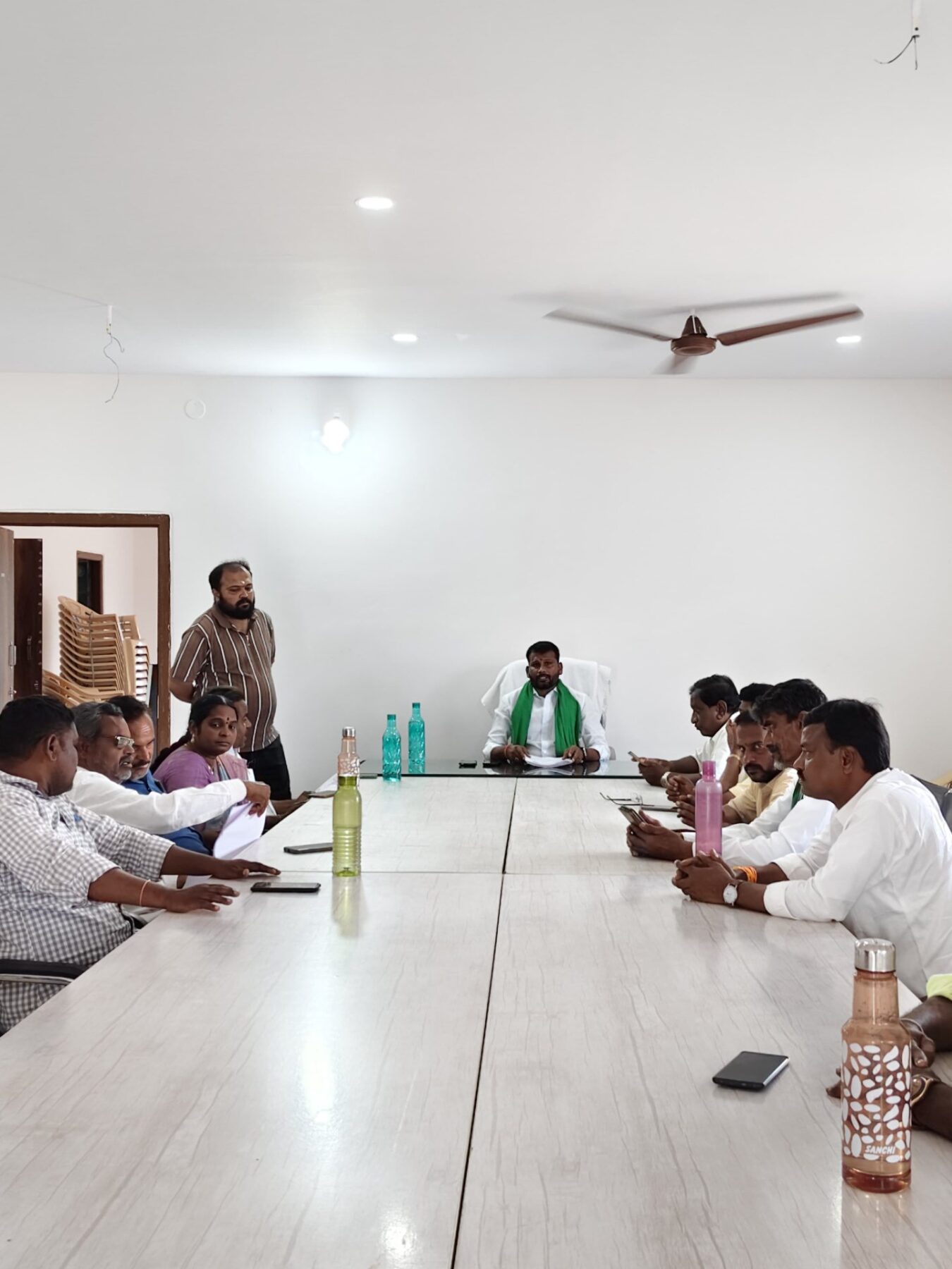జనగామ వ్యవసాయ మార్కెట్ కమిటీ పాలకవర్గం ముఖ్య సమావేశం:బనుక శివరాజ్ యాదవ్ మార్కెట్ చైర్మన్