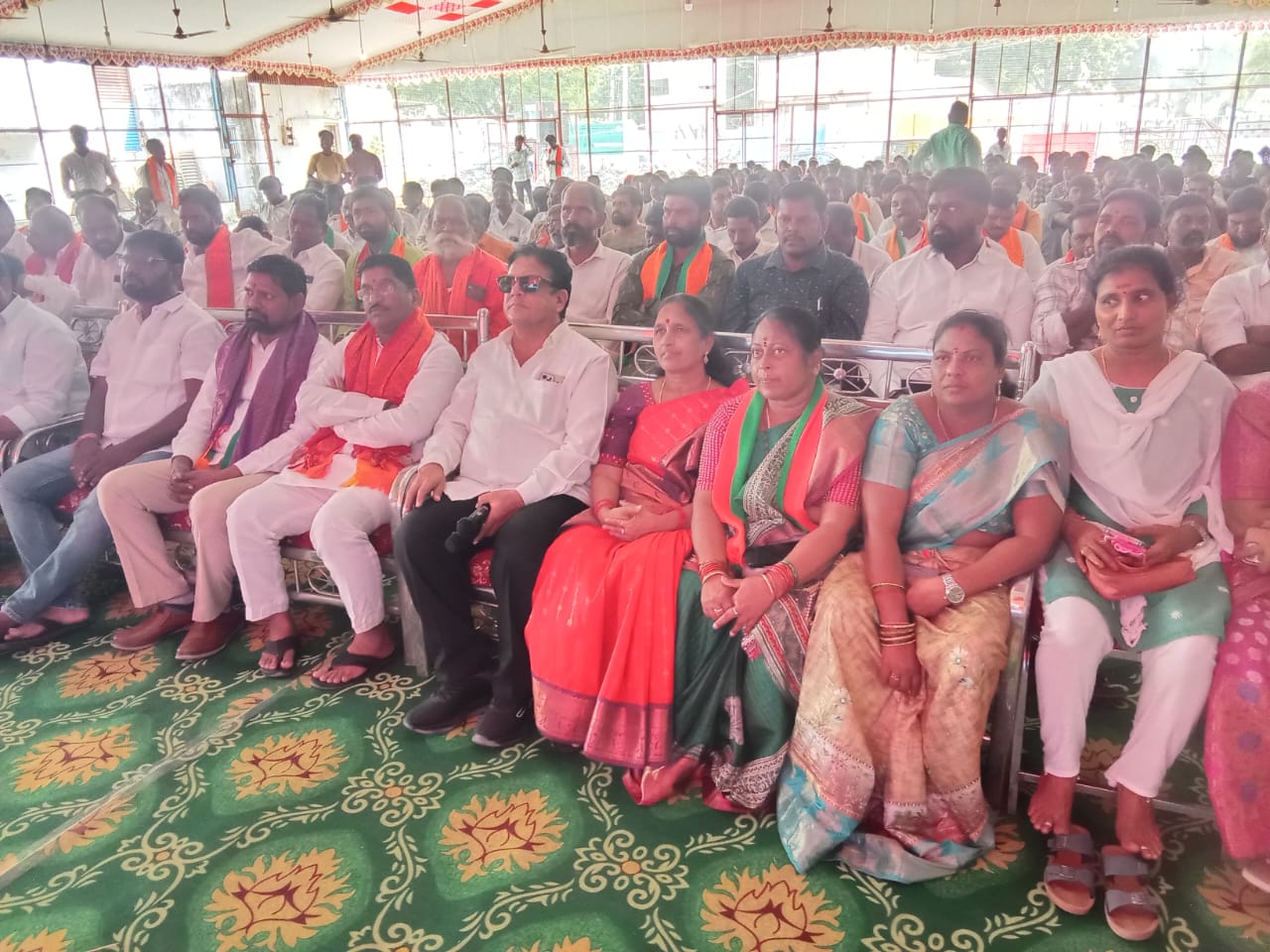 జనగామ లో భారీ యాత్ర తో భారత్ సంకల్ప సభ విజవంతం : సౌడ రమేష్ బిజెపి జనగామ జిల్లా అధ్యక్షులు