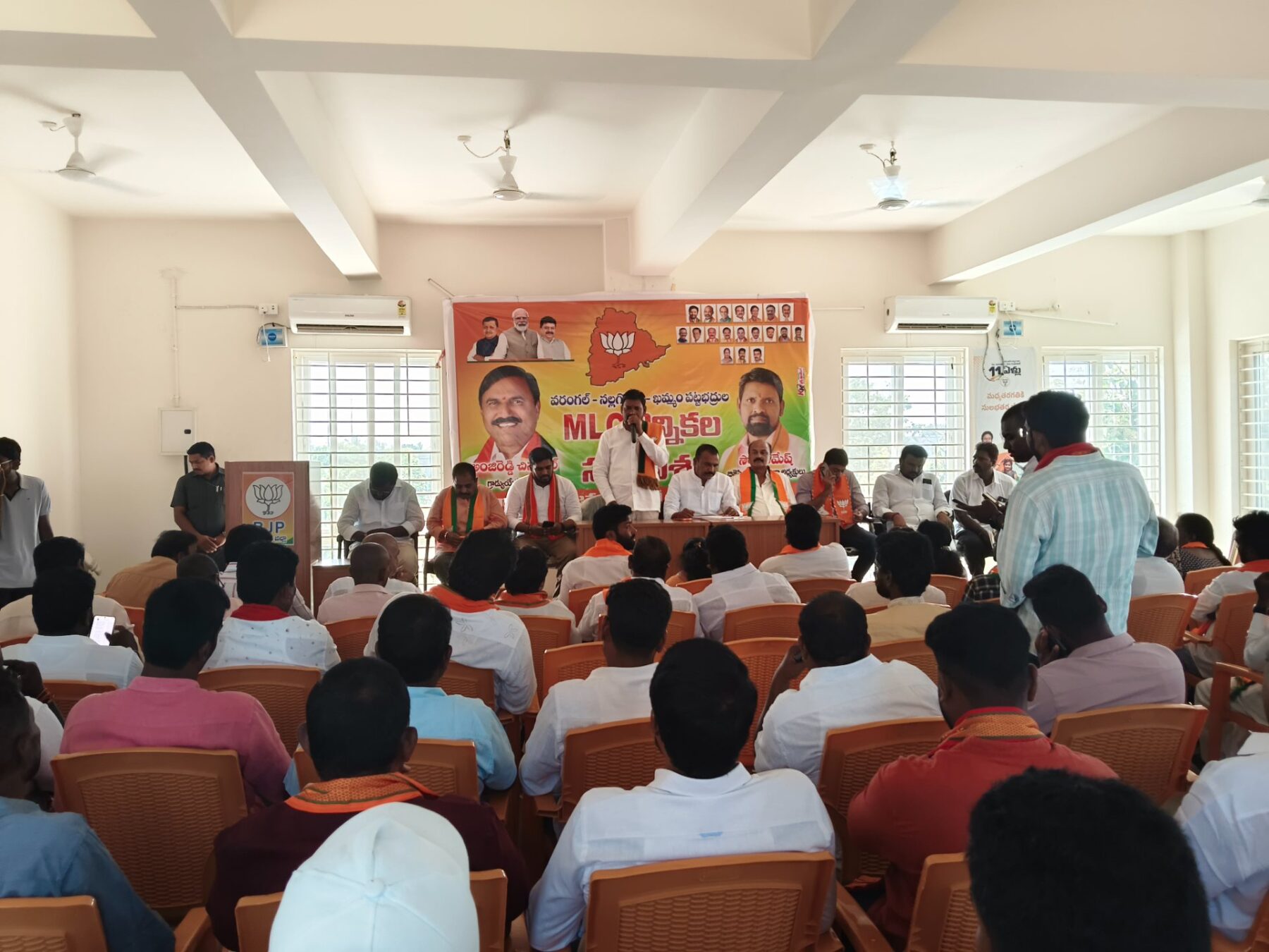 వరంగల్, నల్గొండ, ఖమ్మం ఎమ్మెల్సీ బిజెపి అభ్యర్థి ని మొదటి ప్రాధాన్యత ఓటు తోనే గెలిపించాలి :ఎమ్మెల్సీఅంజిరెడ్డి