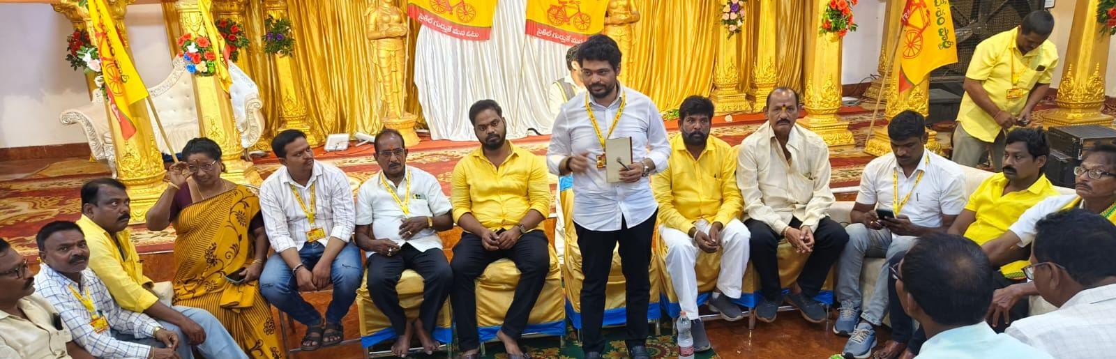 కూటమి అభ్యర్థుల గెలుపుకు కృషి చేయాలి -పులి వెంకట రమణారెడ్డి అధ్యక్షతన కూటమి ముఖ్య కార్యకర్తల సమావేశం