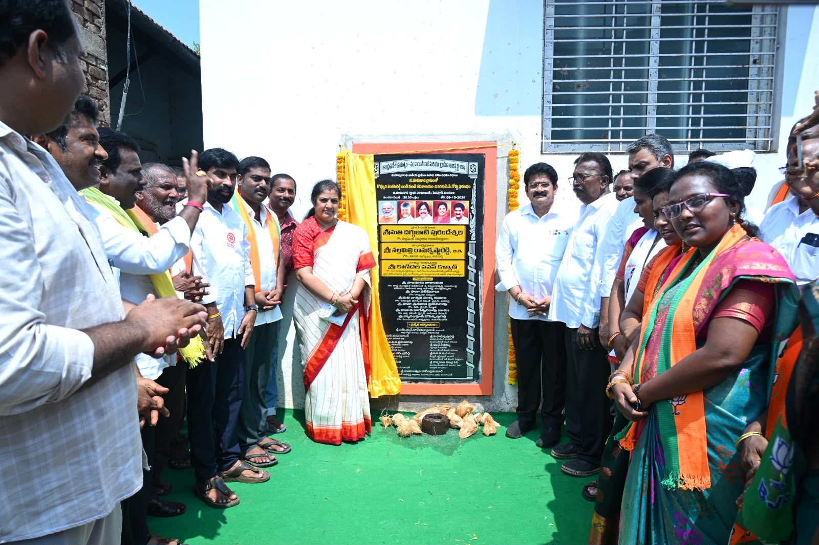 పెదపూడి మండలంలో రూ.4.70 కోట్ల అభివృద్ధి పనులు ప్రారంభం