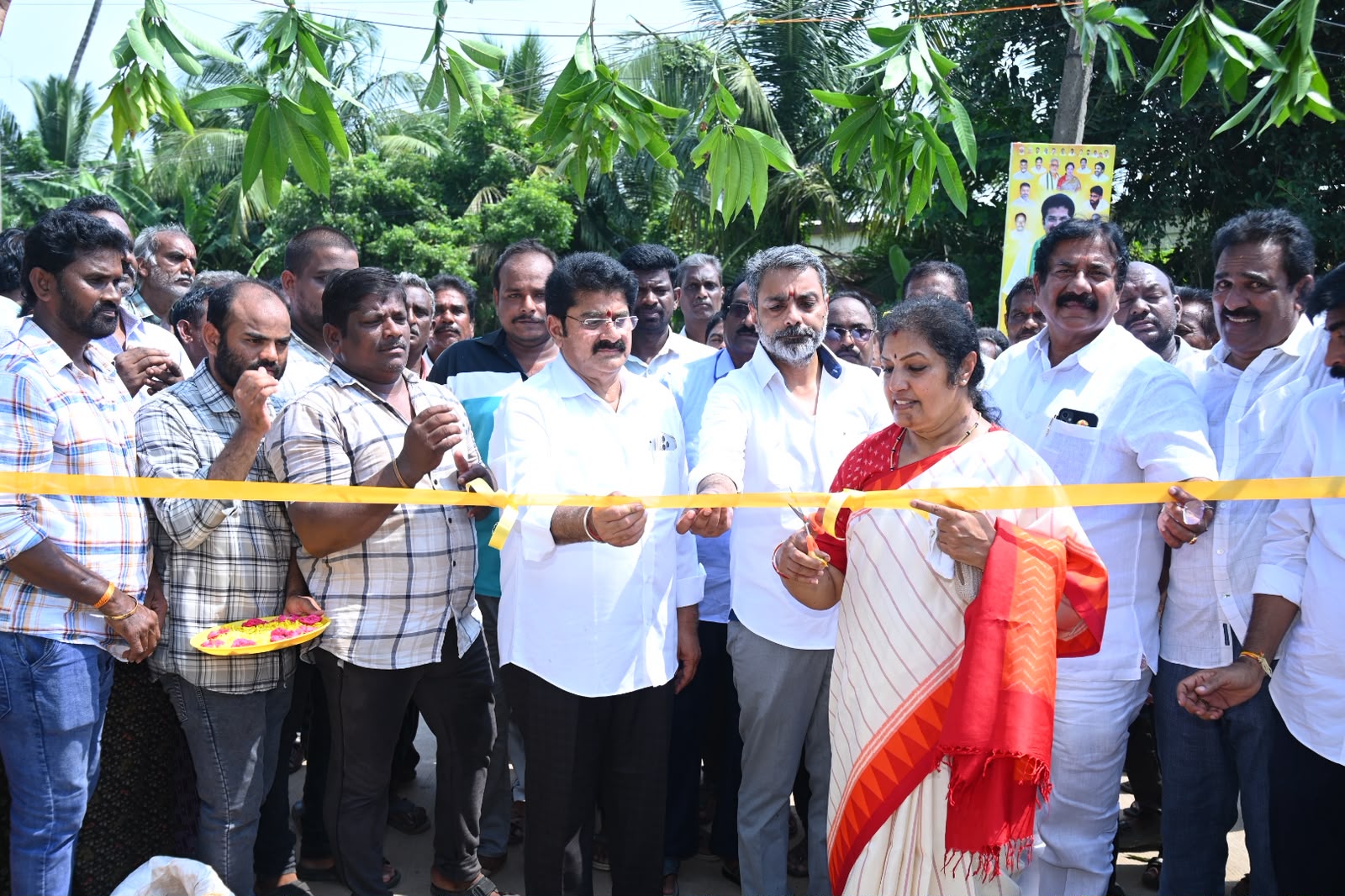 పెదపూడి మండలంలో రూ.4.70 కోట్ల అభివృద్ధి పనులు ప్రారంభం