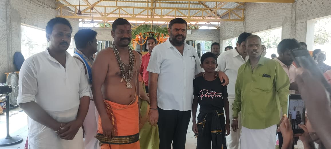 నందిహిల్స్ అయ్యప్ప దేవాలయాన్ని దర్శించుకున్న ఎమ్మెల్యే బొజ్జల సుధీర్ రెడ్డి