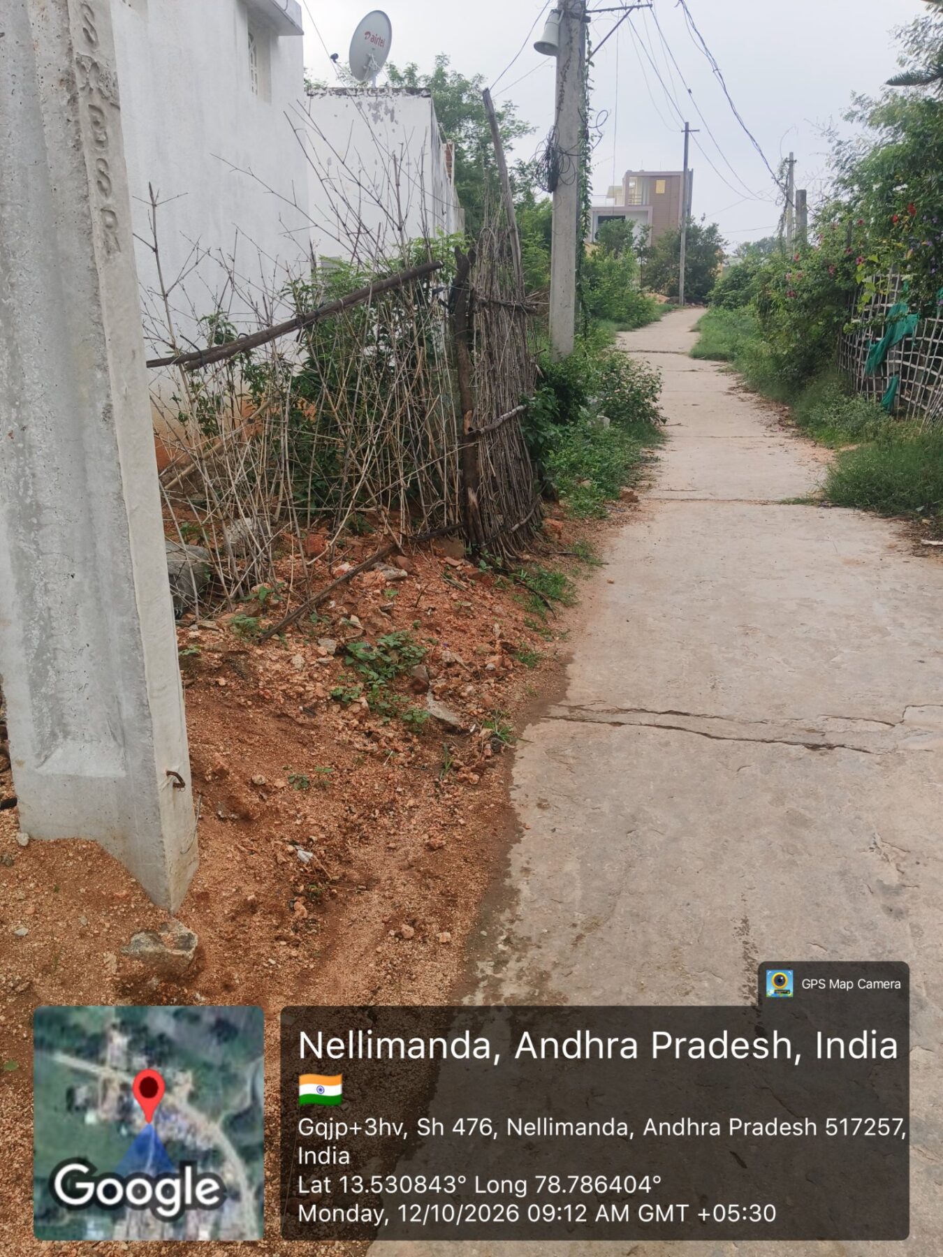 నెల్లిమందలో అస్తవ్యస్తంగా పారిశుధ్యం: రోడ్ల పక్కనే ముళ్లకంచెలు, పిచ్చిమొక్కలు