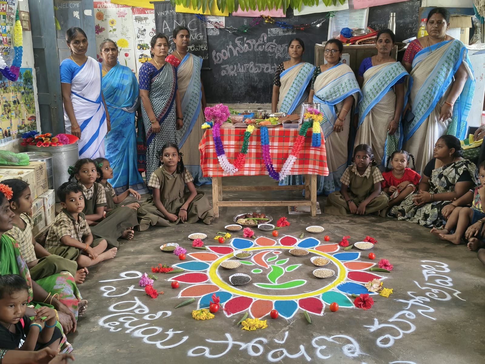 వెల్లటూరివారిపాలెంలో ఘనంగా 9వ రాష్ట్రీయ పోషణ మహోత్సవం
