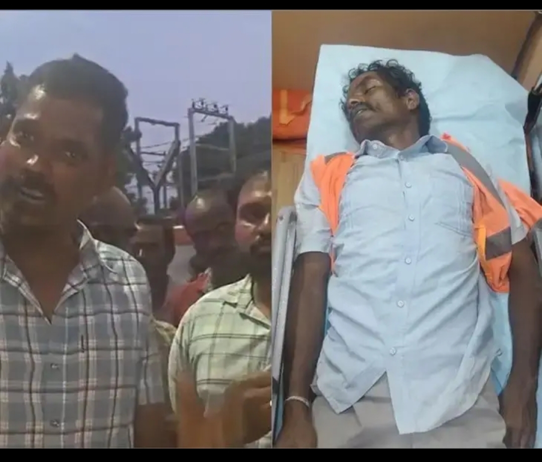 సూళ్లూరుపేట టోల్‌గేట్ వద్ద కార్మికుడి మృతి*