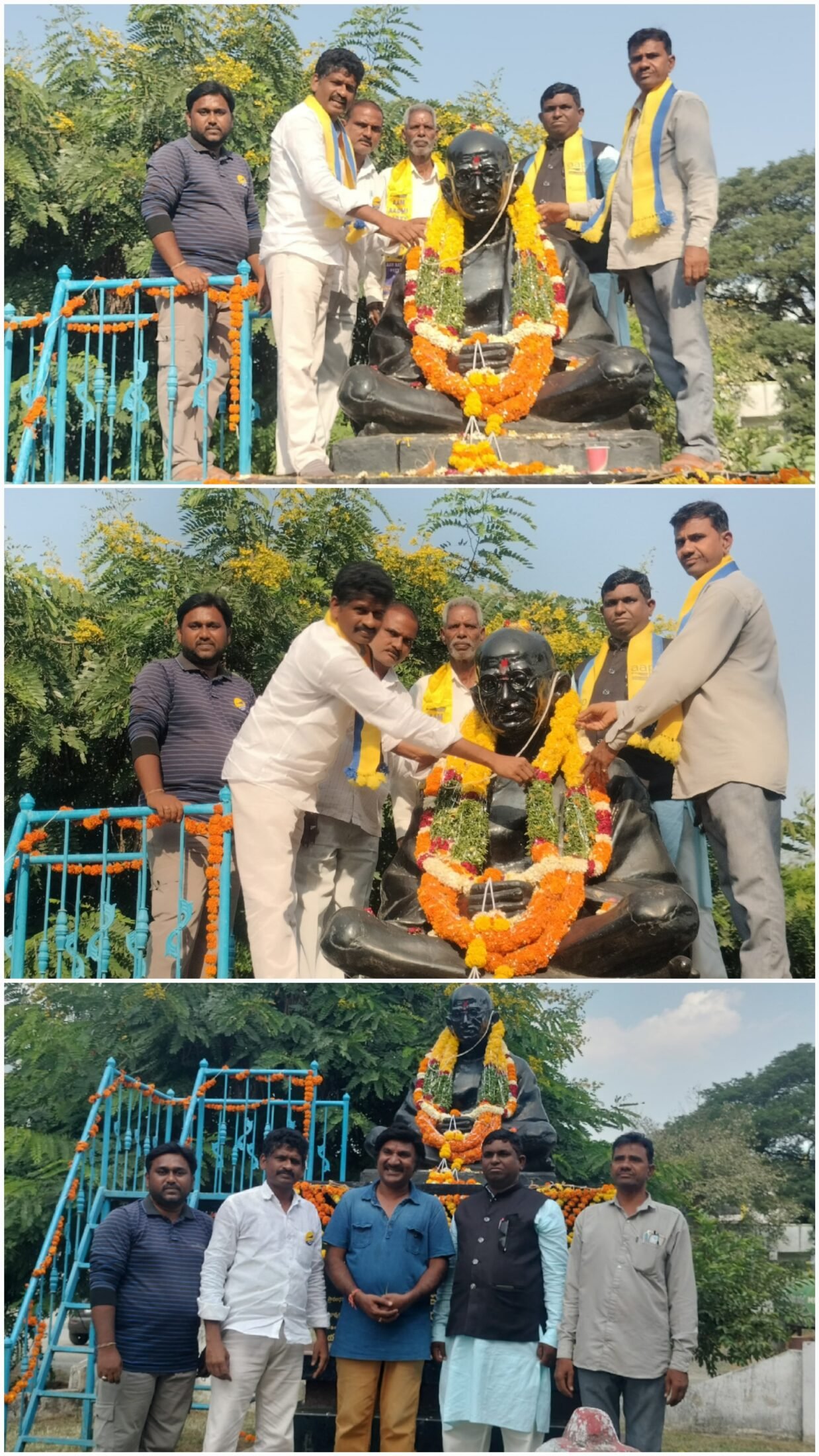సుదూర ప్రాంతాల నుంచి వచ్చిన భక్తులు