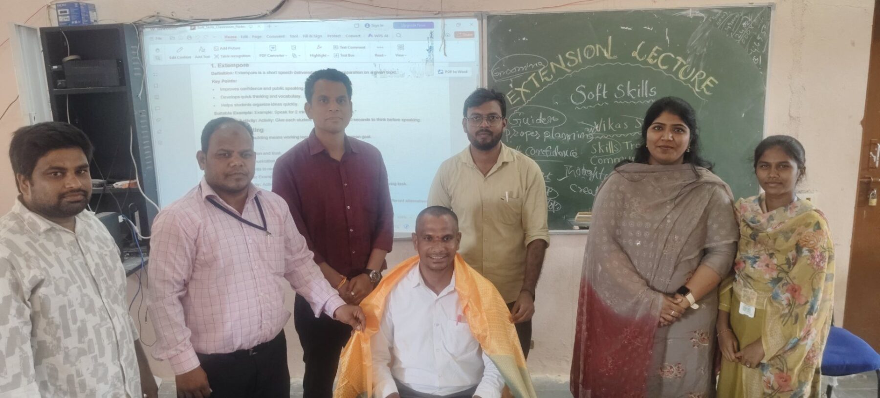 సాఫ్ట్ స్కిల్స్ పై విస్తృతోపన్యాసం
