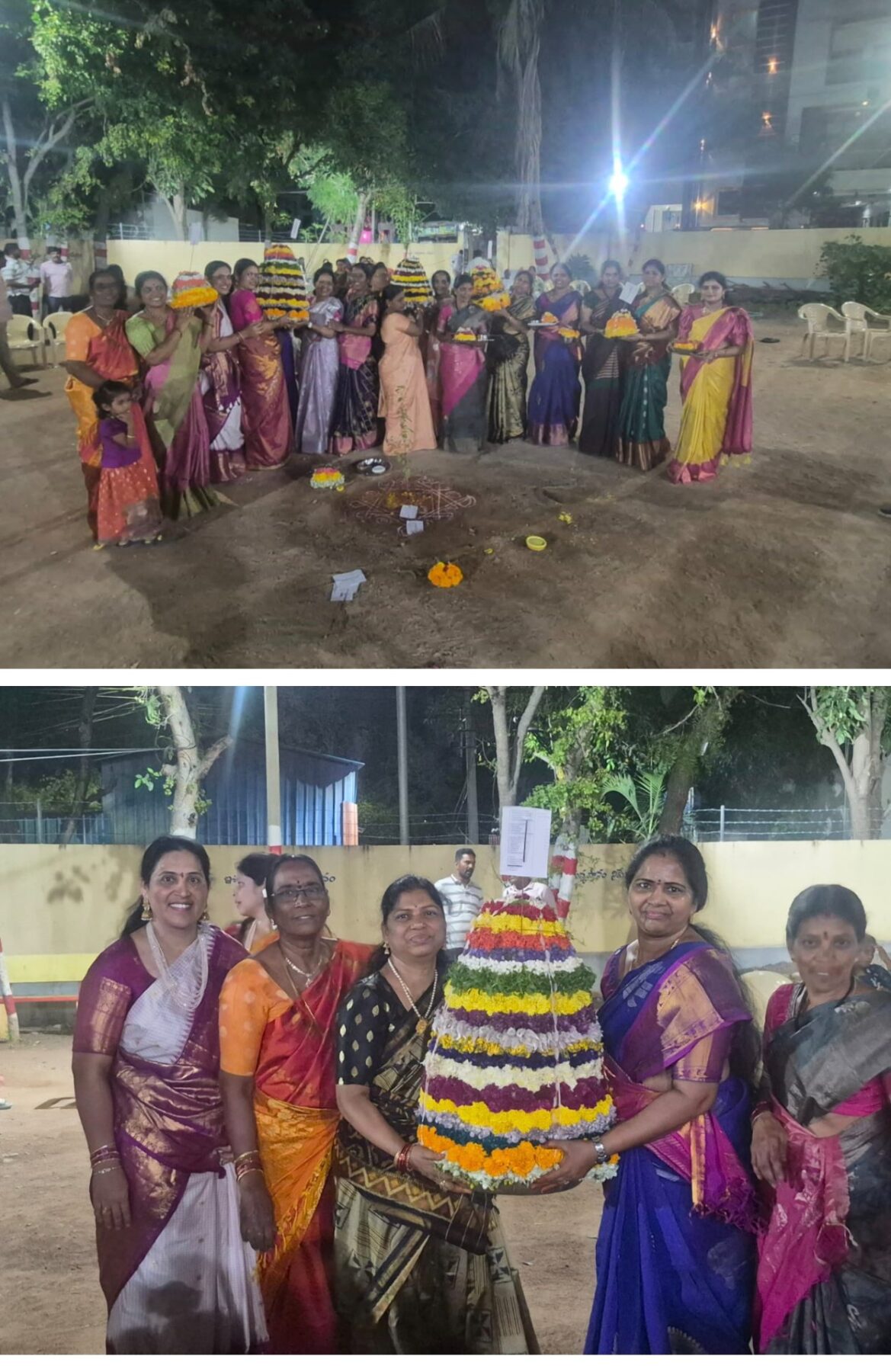 మాధవ నగర్‌లో ఘనంగా ఎంగిలిపూల బతుకమ్మ సంబరాలు