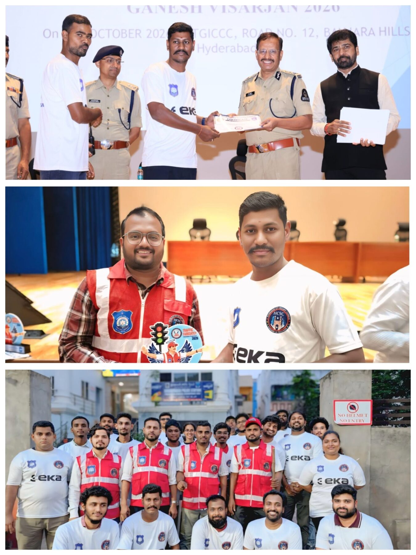 బడా గణేష్, బోనాల బందోబస్తు సేవలకు పెల్లూరు పెంటన్నకు అవార్డు