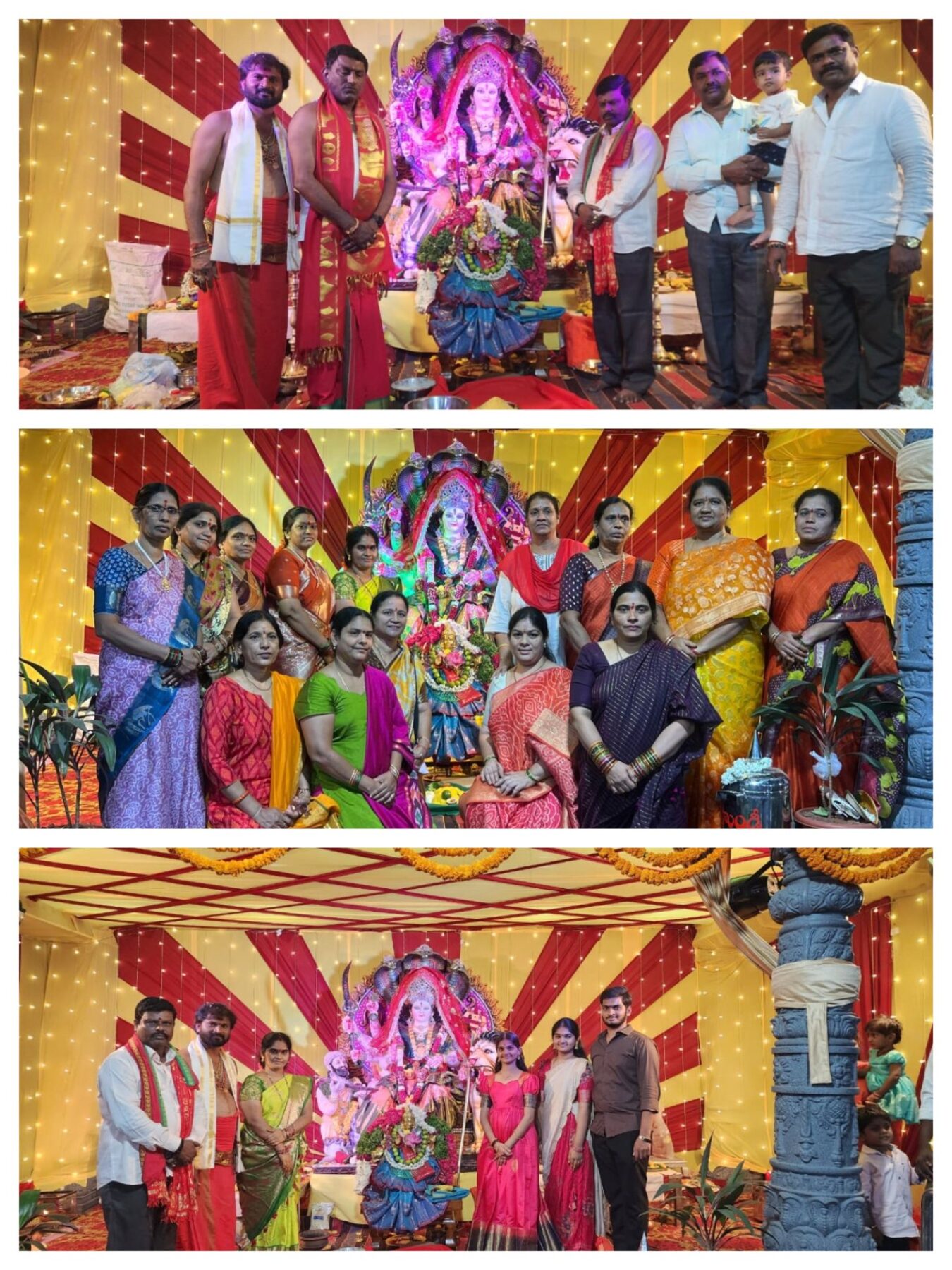దుర్గానగర్ కాలనీలో దుర్గామాతకు ప్రత్యేక పూజలు