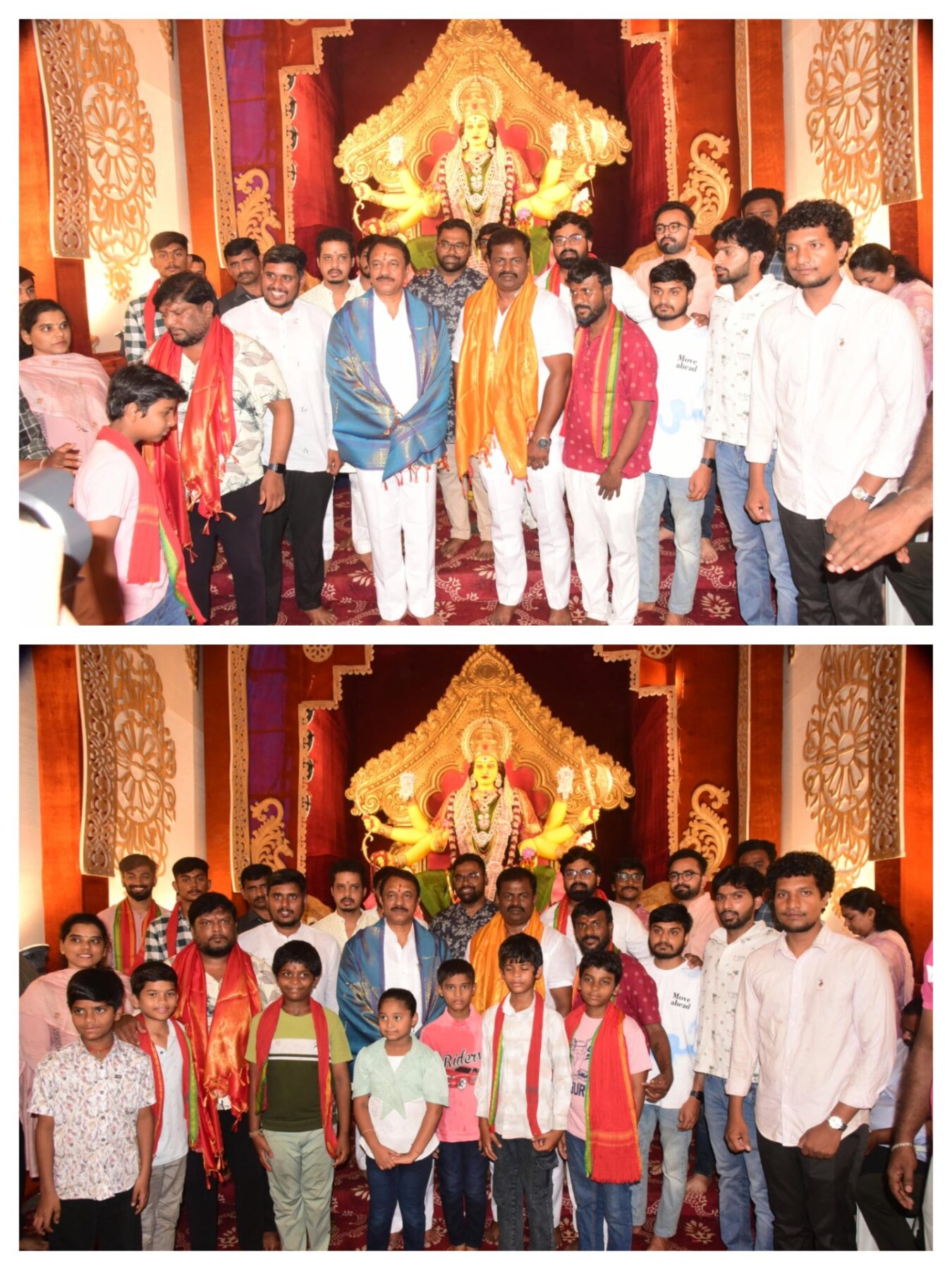 భవాని యూత్ ఆధ్వర్యంలో అమ్మవారిని దర్శించుకున్న ఎమ్మెల్యే దేవిరెడ్డి సుధీర్ రెడ్డి