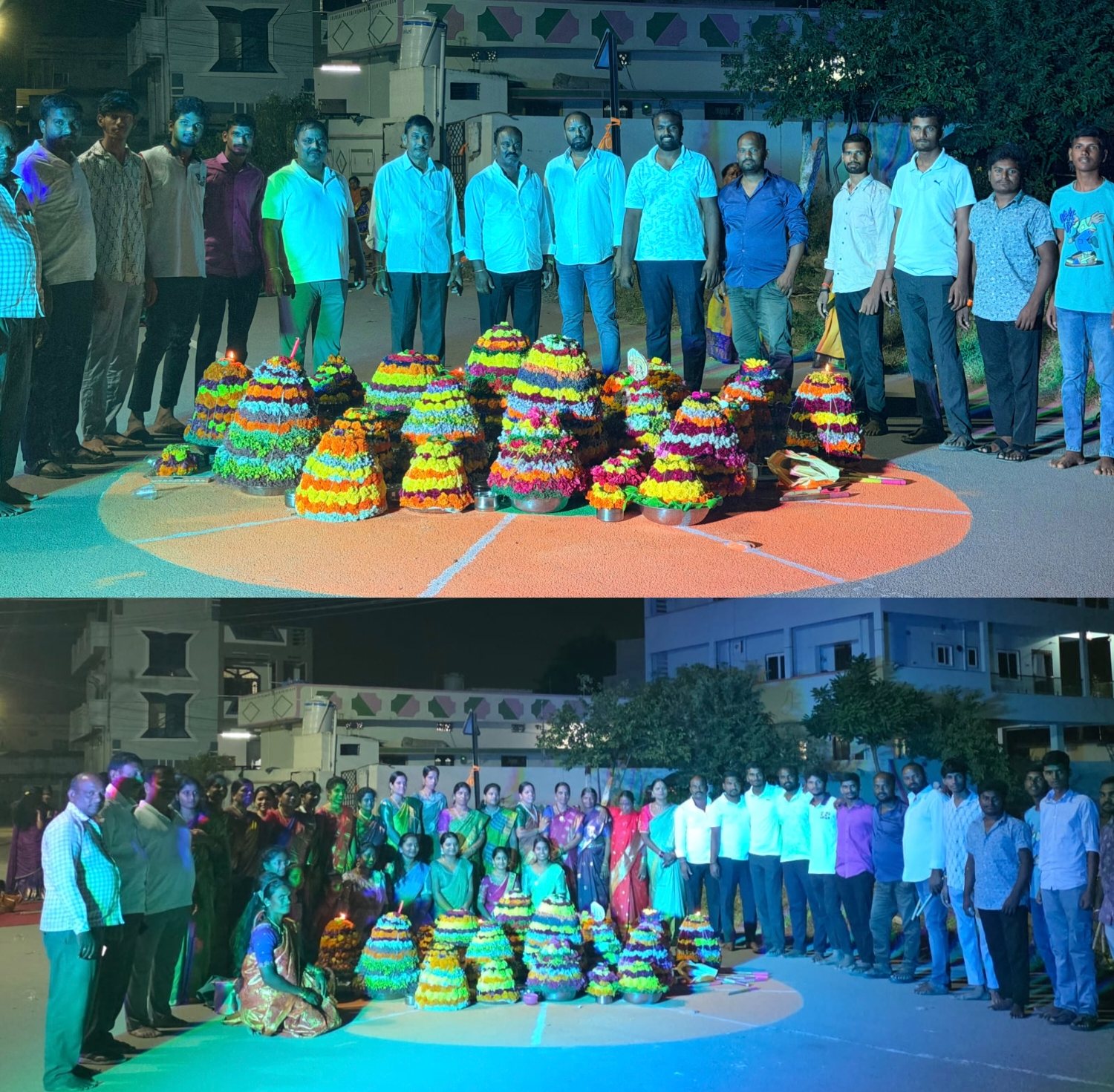 ఎం.ఎం. కుంటలో ఘనంగా బతుకమ్మ వేడుకలు