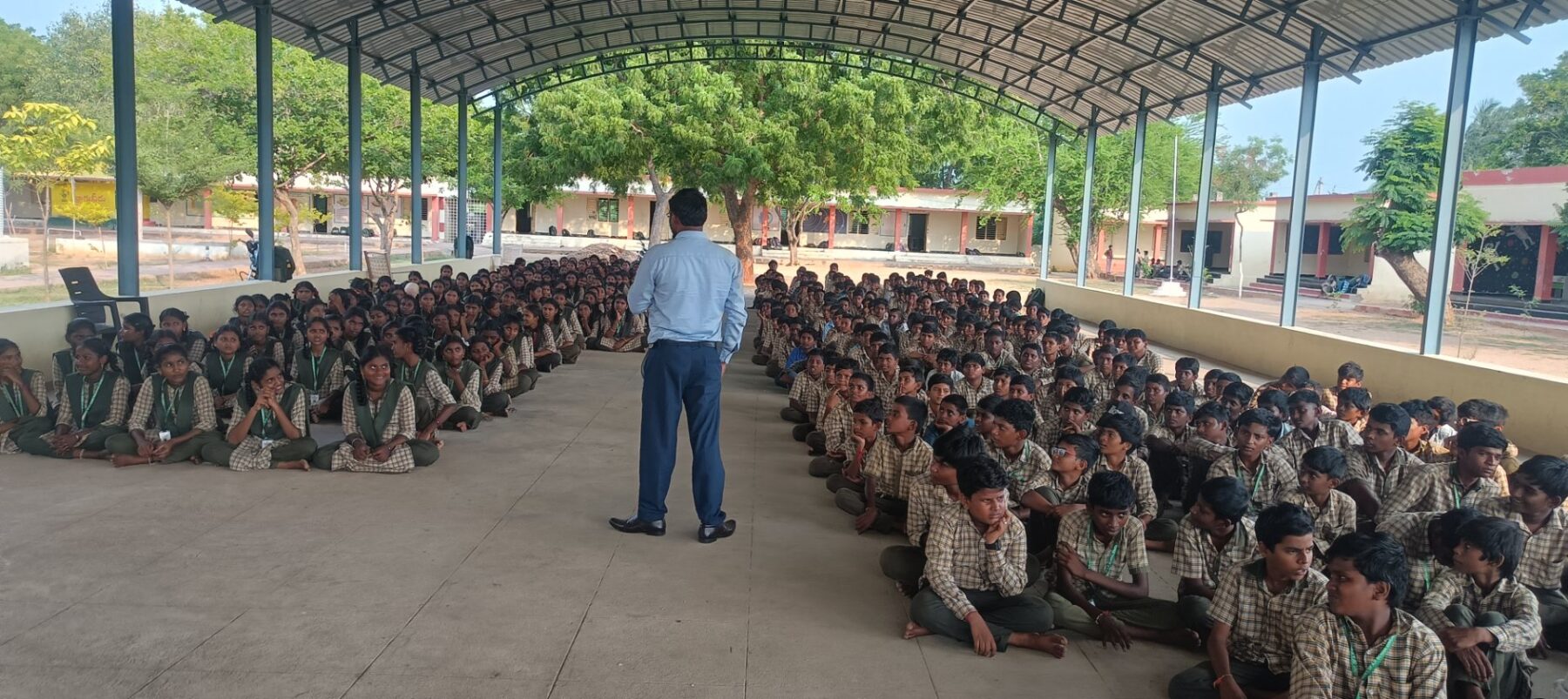 కంచర్లవారిపల్లె జిల్లా పరిషత్ ఉన్నత పాఠశాలలో ప్రపంచ మానసిక ఆరోగ్య దినోత్సవం