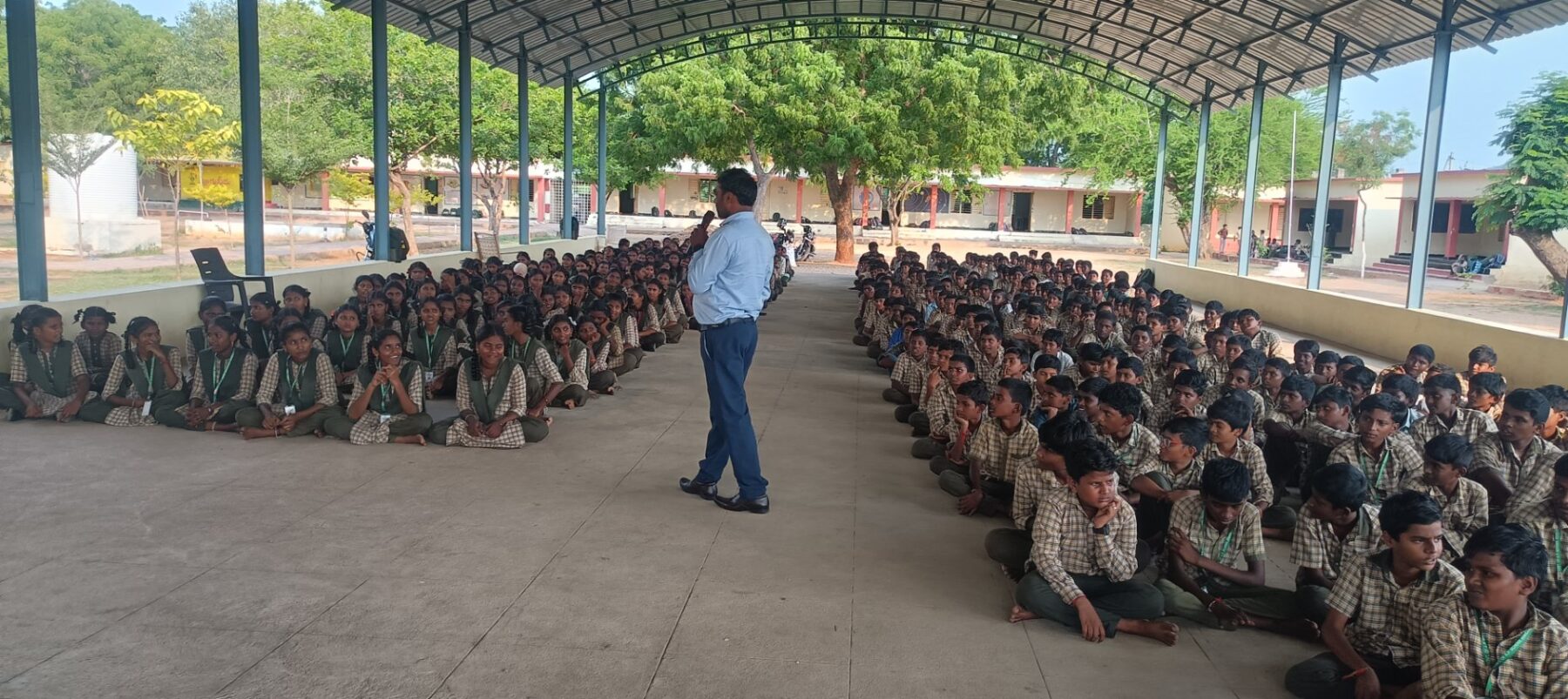 కంచర్లవారిపల్లె జిల్లా పరిషత్ ఉన్నత పాఠశాలలో ప్రపంచ మానసిక ఆరోగ్య దినోత్సవం