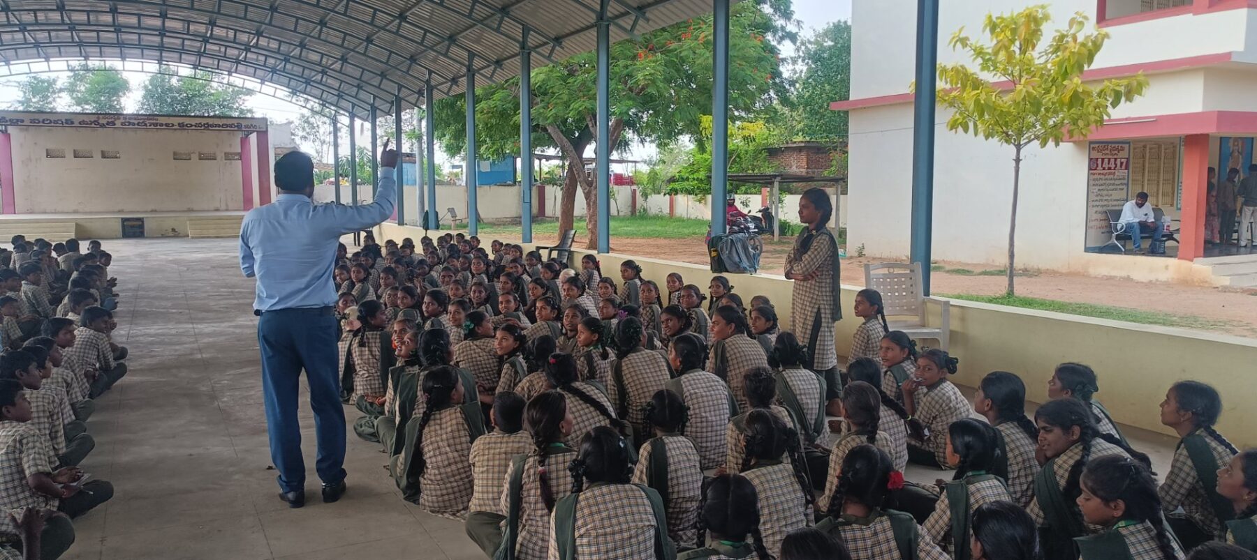 కంచర్లవారిపల్లె జిల్లా పరిషత్ ఉన్నత పాఠశాలలో ప్రపంచ మానసిక ఆరోగ్య దినోత్సవం
