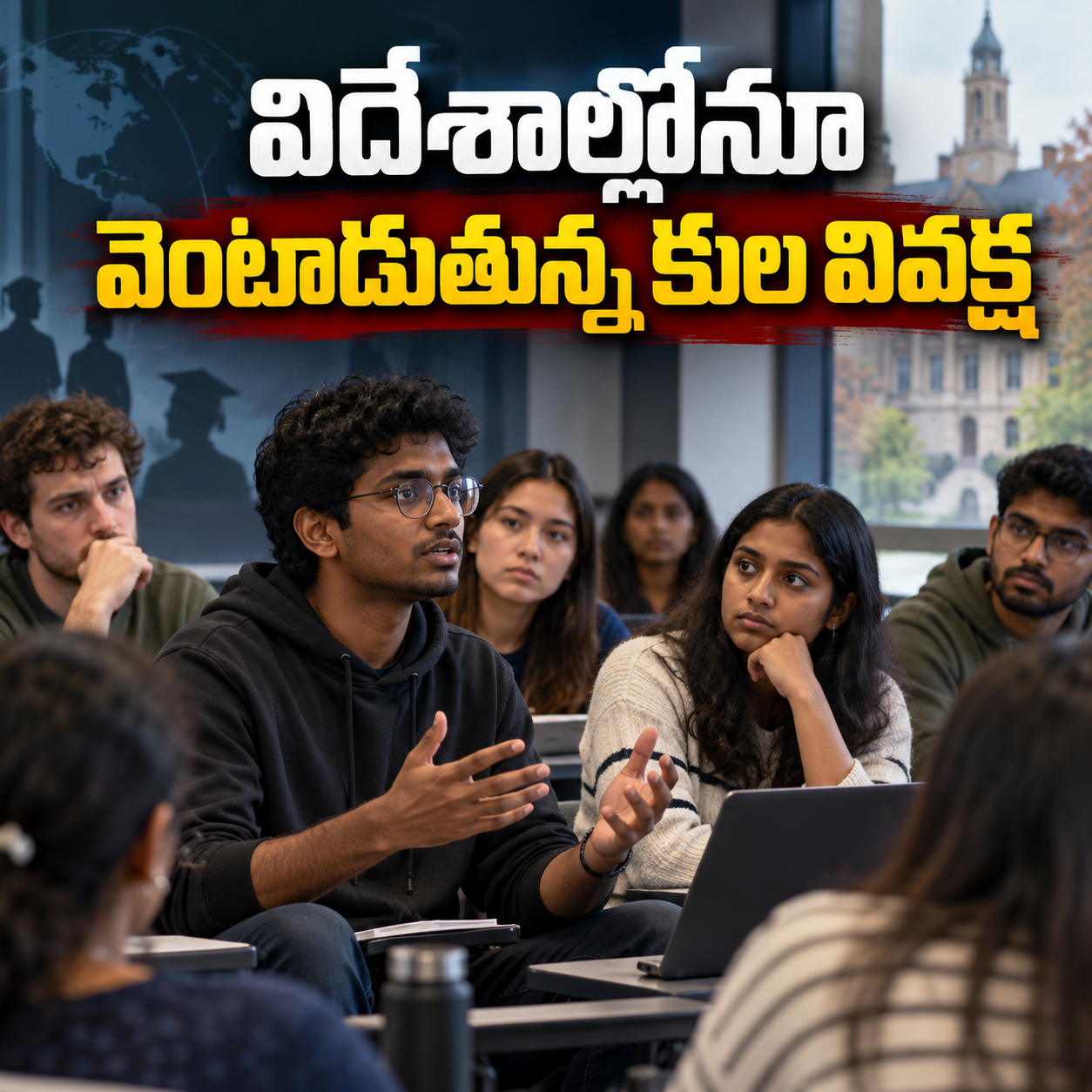 విదేశాల్లోనూ వెంటాడుతున్న కుల వివక్ష