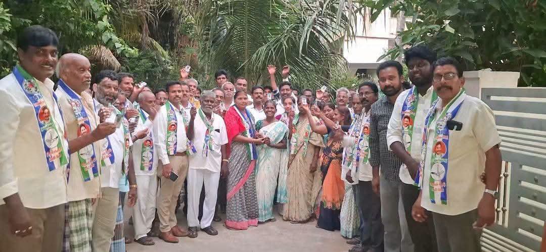 పున్నమి ప్రతినిధి/స్థానిక ఎన్నికలకు వైసీపీ శ్రేణులు సిద్ధంగా ఉండాలి పాముల రాజేశ్వరి గారు